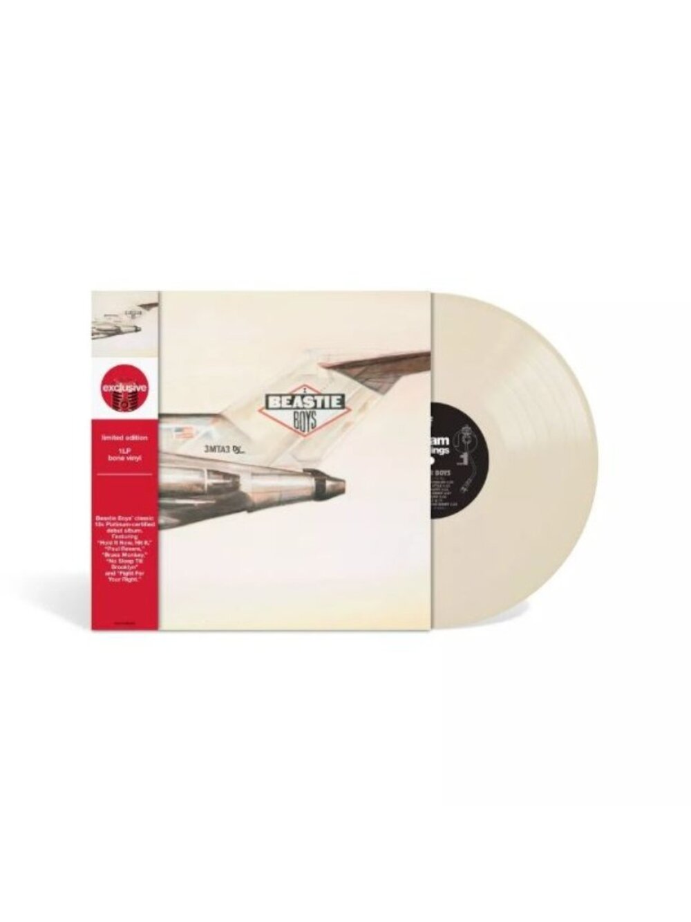 Beastie Boys Licensed To Ill LP Bone Vinyl Ltd Ed Target Exclusive 602475397656
